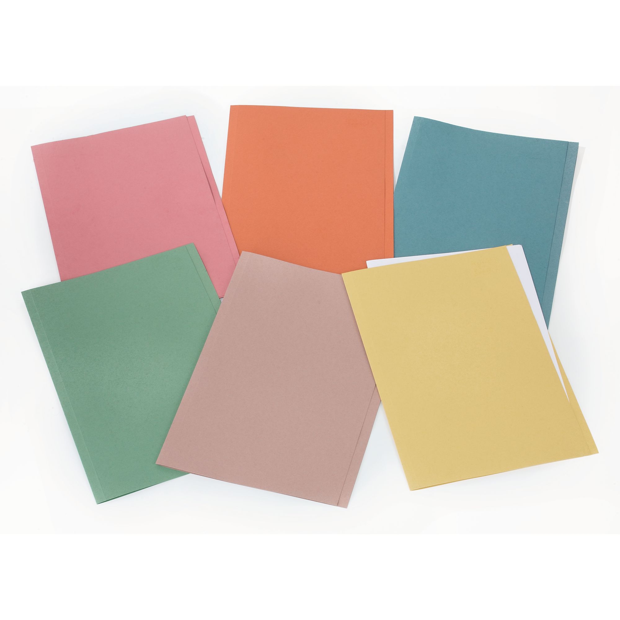 Classmates Square Cut Folder Foolscap - Pink - Pack of 100